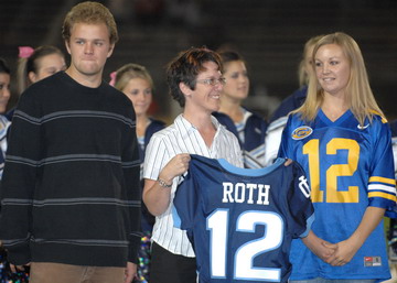 roth joe school retired nephew nieces jake abbey daniels pictured ashley ceremony below his